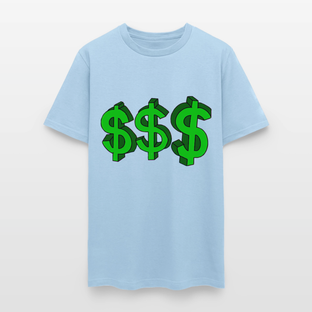 Dollar Sign - powder blue