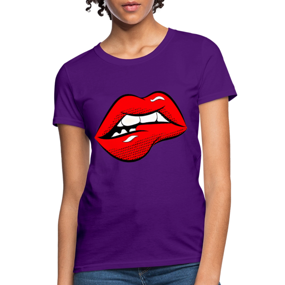 Lips - purple