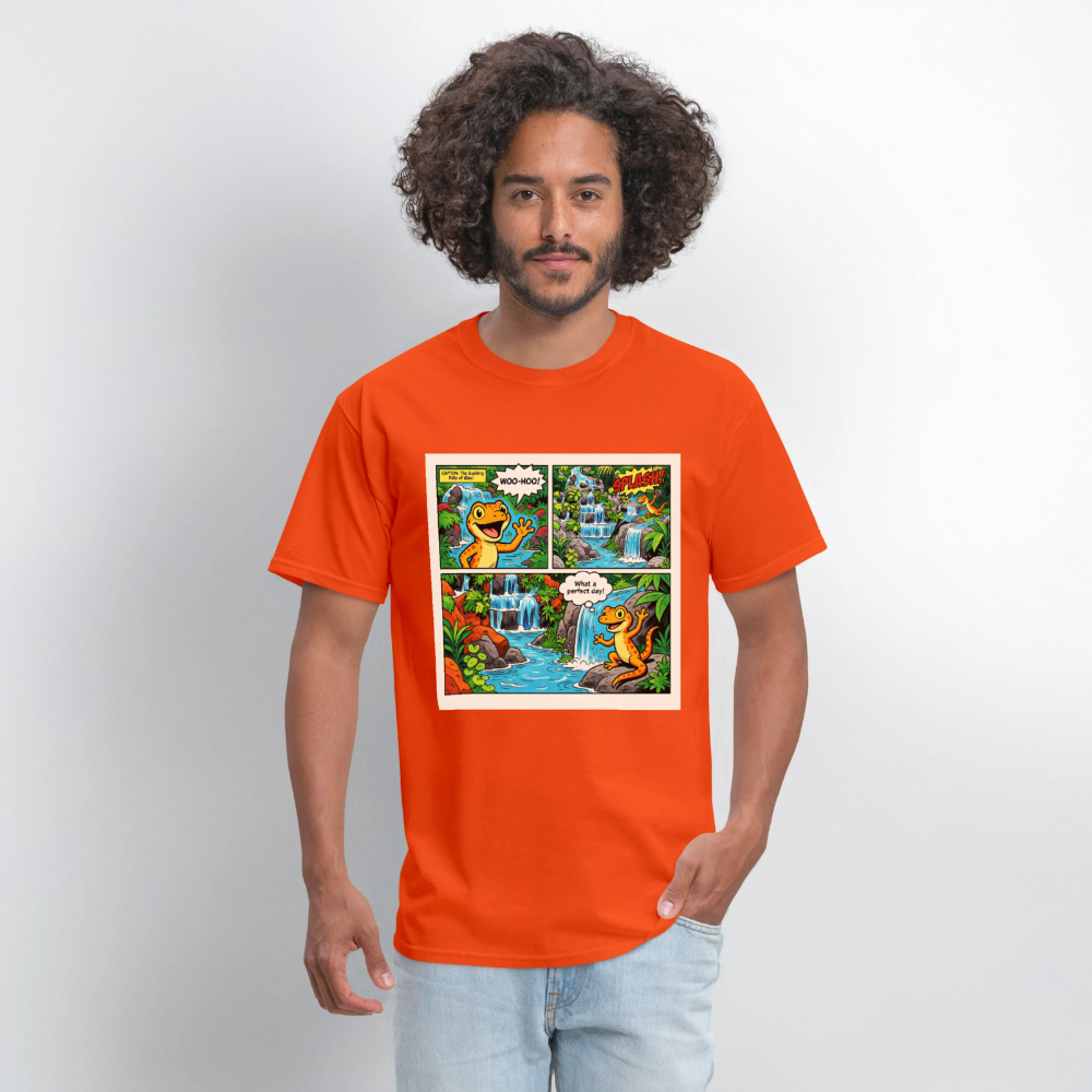 Comic Lizard - orange