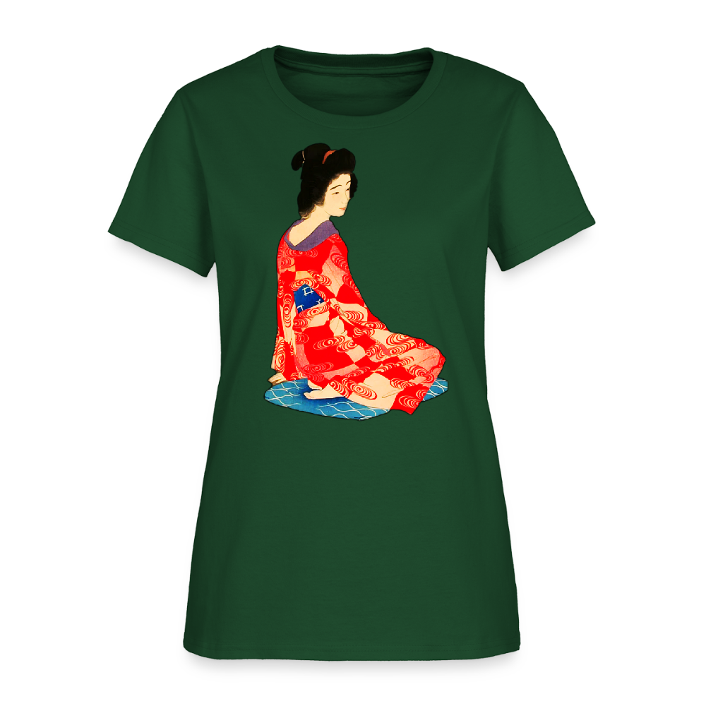 Geisha - forest green
