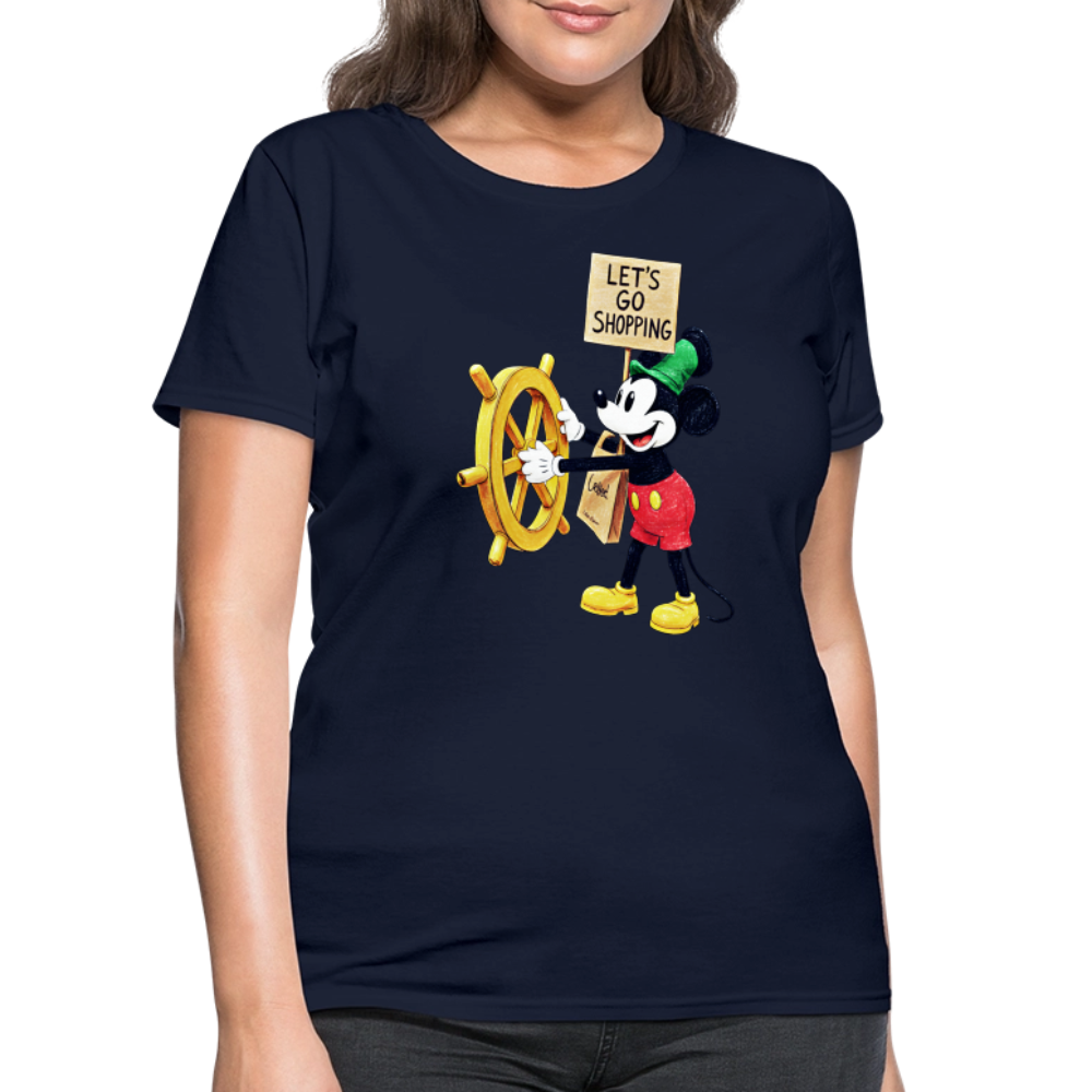 Let's Go Shopping - navy